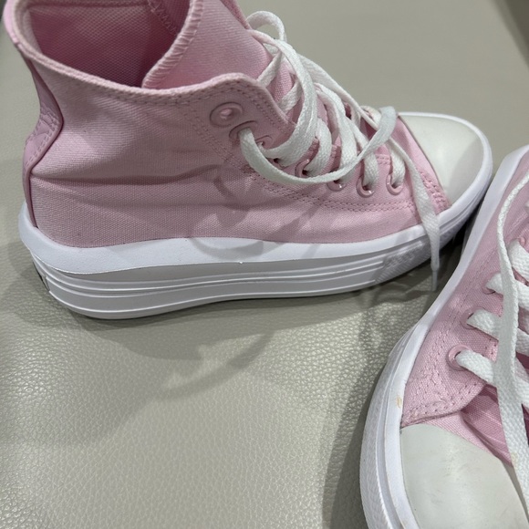 ⭐️PRICE ⬇️
 CONVERSE ALL STAR • Soft Pink High Tops • 6.5 • - Picture 6 of 11